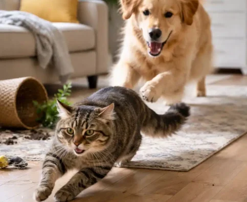 How to Stop Your Dog From Chasing the Cat: A Complete Guide for Multi-Pet Households