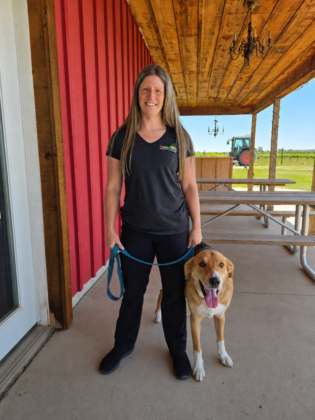 Kelly Gould - Dog Trainer Windsor With dog