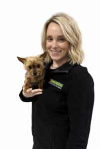 Kyli Horton Bark Busters With yorkie