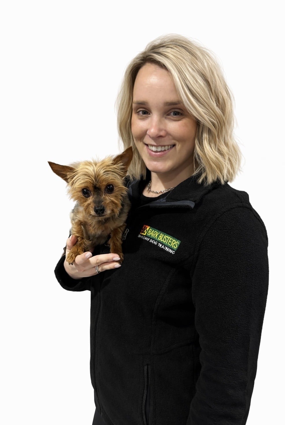 Kyli Horton Bark Busters With yorkie